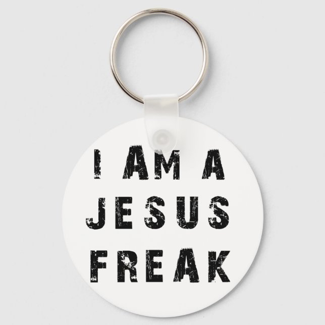 Jag är en Jesus Freak Nyckelring (Framsida)