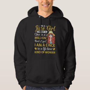 Jag är en Juniflicka jag är inte en av miljonerna  Hoodie