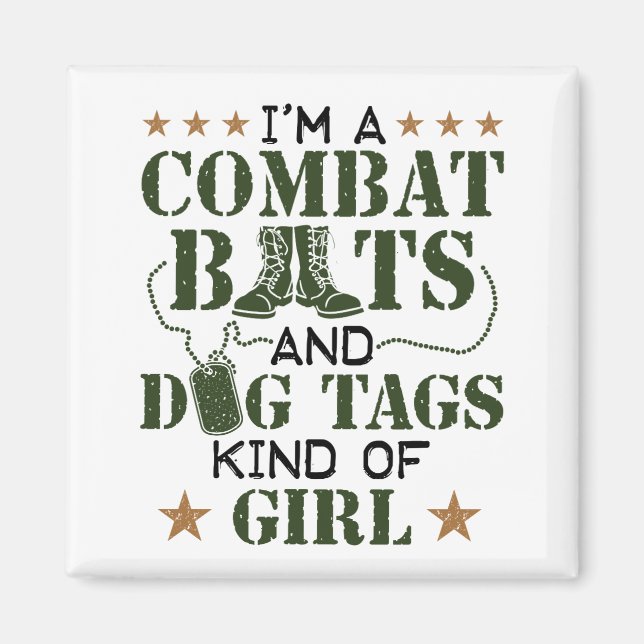 Jag är en kamratboot och Hundbrickor. Magnet (Framsidan)