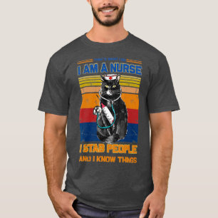 Jag är en kattnäsa i Stab. T Shirt