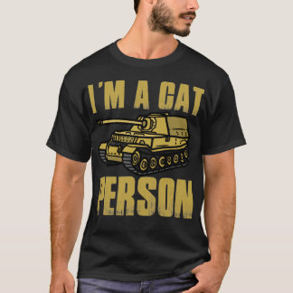 Jag är en kattperson t shirt