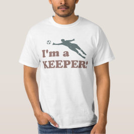 Jag är en Keeper Soccer Goalie Tee