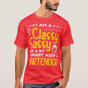 Jag är en klassens sassi och en lite smart Assy Ba T Shirt