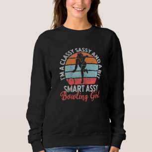 Jag är en klassig sassi och lite smart Assy Bowlin T Shirt