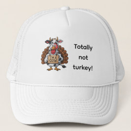 Jag är en ko-kalkon | Rolig Thanksgiving-dräkt Keps