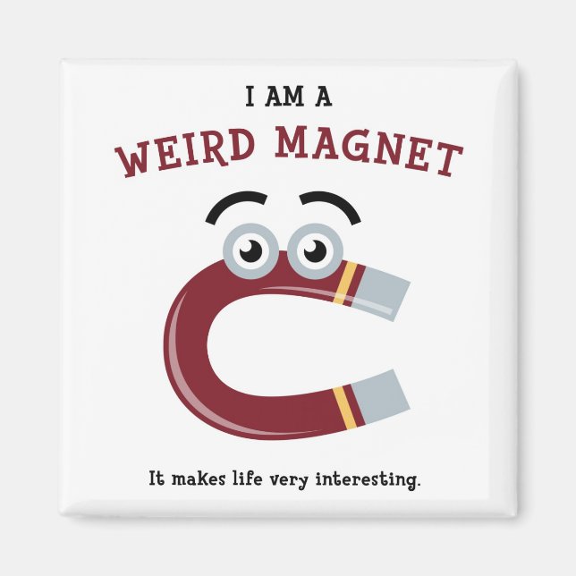 Jag är en Konstig Magnet (Framsidan)