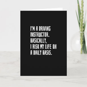 Jag är en körinstruktör kort