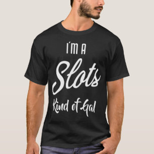 Jag är en kortplats av Gal Funny Poker Player-spel T Shirt
