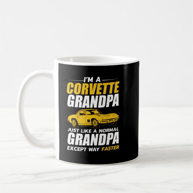 Jag är en korvette morfar precis som en vanlig mor kaffemugg (Vänster)