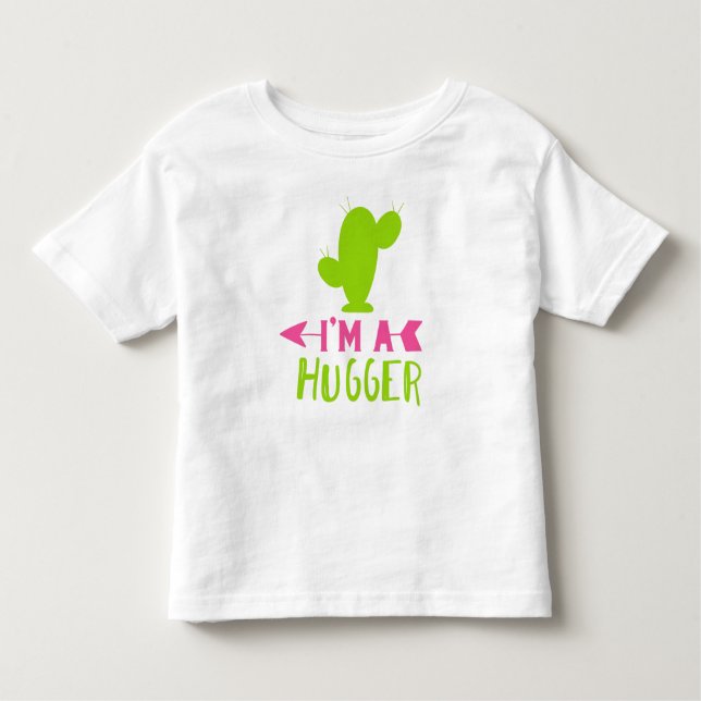 Jag är en Kramare, Cactus, Cacti, Succulent, Plant T Shirt (Framsida)