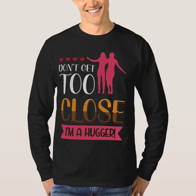 Jag är en Kramare djärv Påstående T Shirt (Framsida)