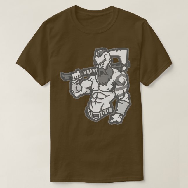 Jag är en krigare klassisk TShirt T Shirt (Design framsida)