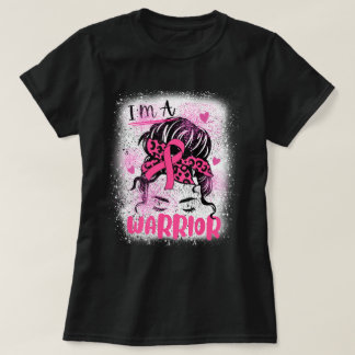 Jag Är En Krigares Röstknutte Bröstcancer Medveten T Shirt