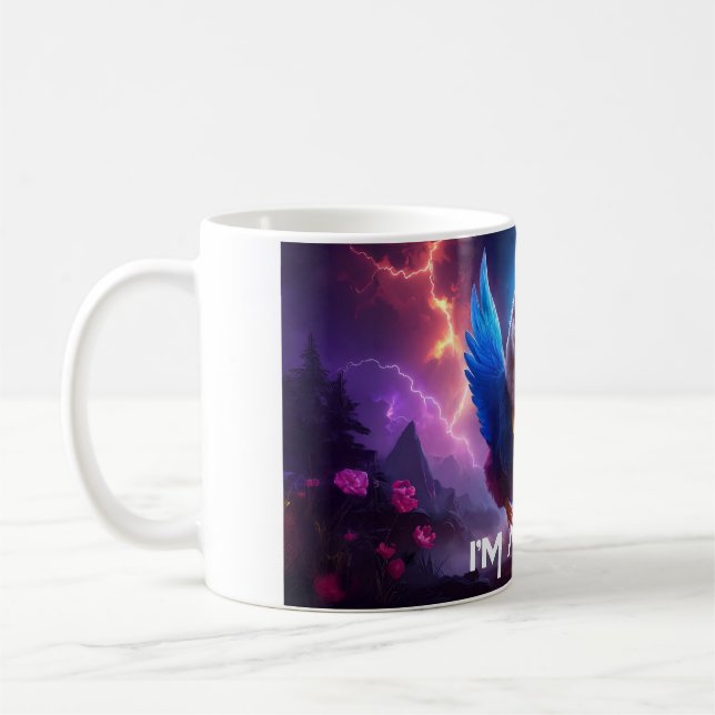 JAG ÄR EN KYCKLING KAFFEMUGG (Vänster)