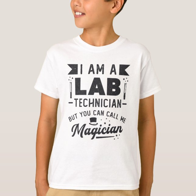 Jag är en laboratoriegåva från Lab Technician Scie T Shirt (Framsida)