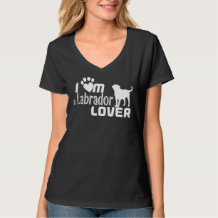 Jag är en Labrador Labrador Retriever-Hund och T Shirt