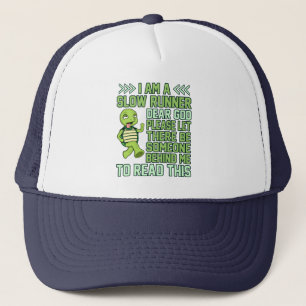 Jag är en långsam Springer Turtle halv Marathon so Keps