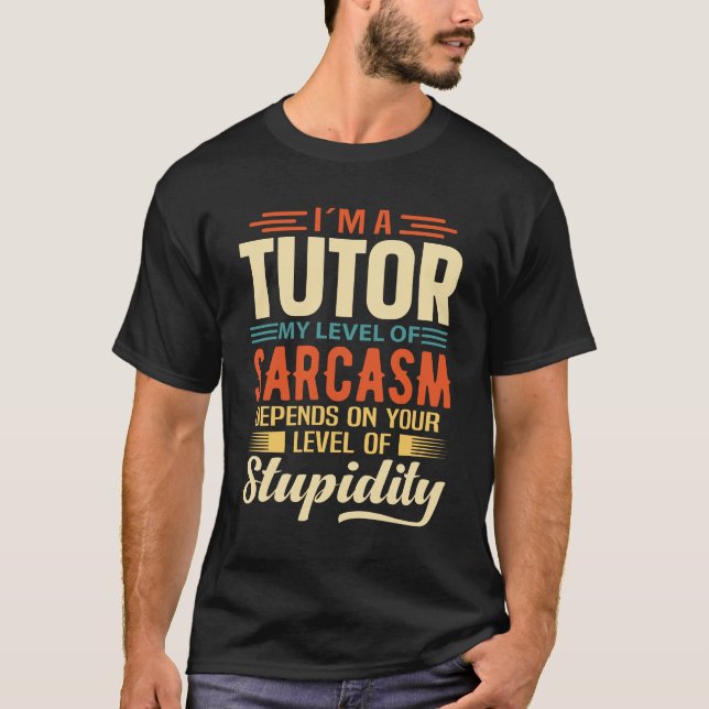 Jag är en lärare t shirt (Framsida)