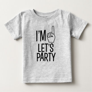 Jag är en Låt oss Party lustig pojke-skjorta Tee Shirt