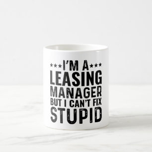 JAG ÄR EN LEASINGCHEF MEN JAG KAN INTE FIXA DUMHET KAFFEMUGG