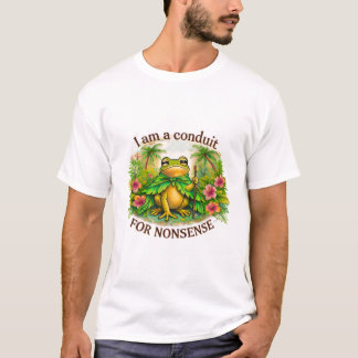 Jag är en ledare för nonsens t shirt