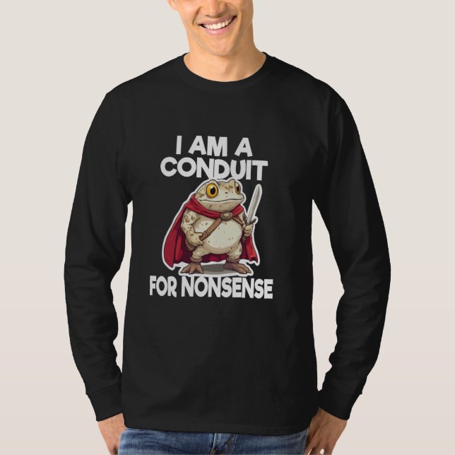 Jag är en ledtråd för Nonsens Tad Warrior T Shirt (Framsida)