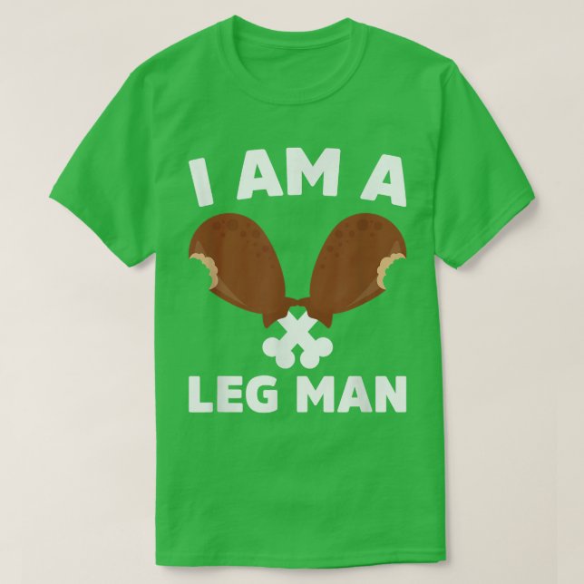 Jag är en Legman-Novelty T Shirt (Design framsida)