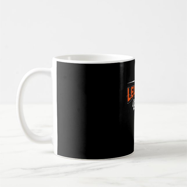 Jag är en leukemi krigare överlevande stöd orange kaffemugg (Vänster)