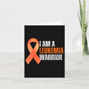 Jag är en Leukemi Warrior Blood Cancer Awareness O Kort