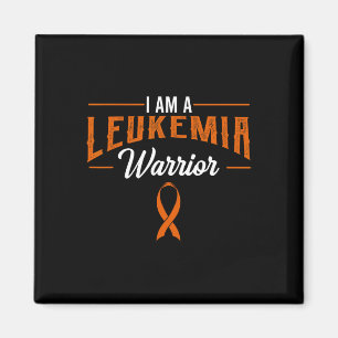 Jag är en Leukemi Warrior Blood Cancer Awareness O Magnet