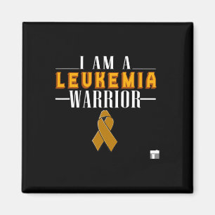 Jag är en Leukemi Warrior Blood Cancer Awareness O Magnet