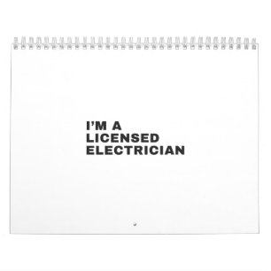 JAG ÄR EN LICENSERAD ELECTRICIAN KALENDER