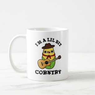 Jag är en liten bit korntry-funny Land Maj Pun Kaffemugg