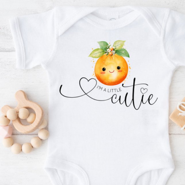 Jag är en liten Cutie Orange Citrus T Shirt (Skapare uppladdad)
