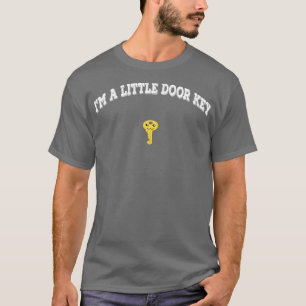 Jag är en liten dörr Nyckel Dork Dorkie Geek Nerd T Shirt