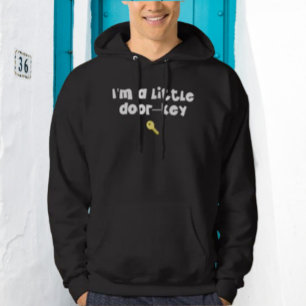 Jag är en liten dörr - Nyckel (Dorky) - Funny Pun  Hoodie