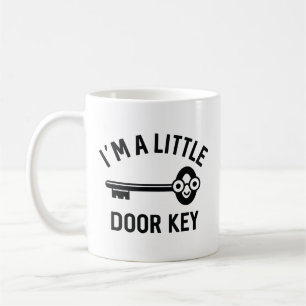 Jag är en liten dörr Nyckel Kaffemugg