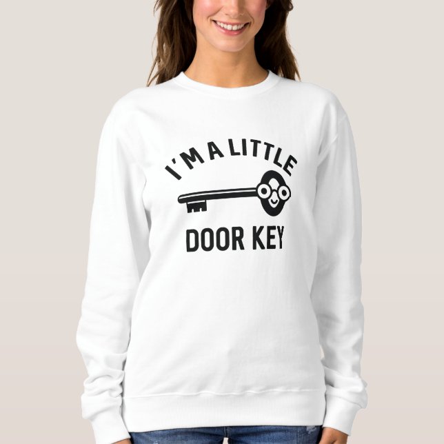 Jag är en liten dörr Nyckel T Shirt (Framsida)