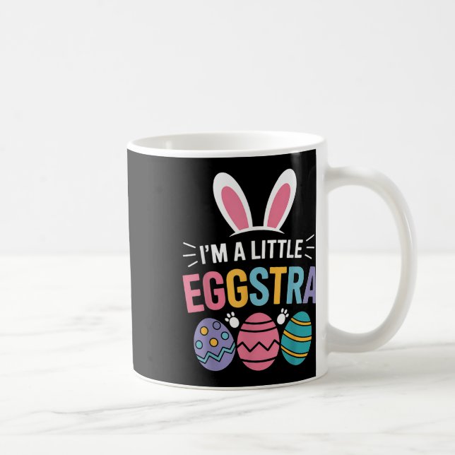 Jag är en liten Eggstra-konstig Påskhare för Småba Kaffemugg (Höger)