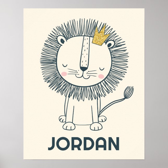 Jag är en liten kung poster (Framsidan)