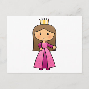 Jag är en liten prinsessa vykort