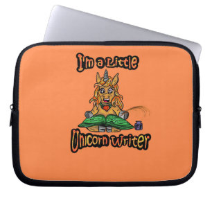 Jag är en liten Unicorn Writer - Journal Sleeve