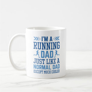 Jag är en löpande Pappa Kaffemugg