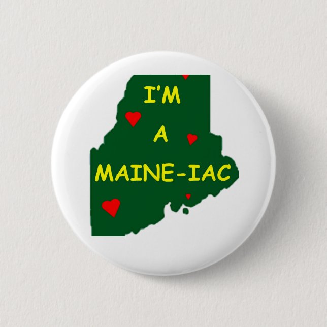 JAG ÄR EN MAINE IAC KNAPP (Framsida)