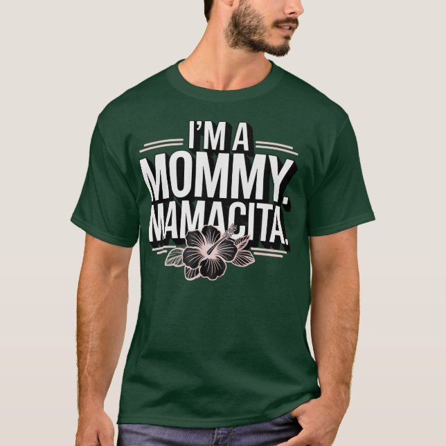 Jag är en Mamma Mamacita Funny Huda Kärlek Inspire T Shirt (Framsida)