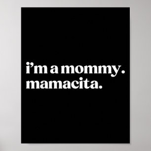 Jag är en Mamma Mamacita Funny Spain Mamma Grandma Poster