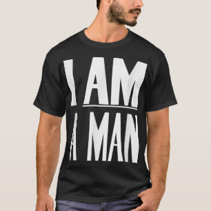 Jag är en man - civila Höger T Shirt