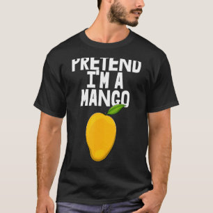 Jag är en Mango Dabbing Funny Mango Fruit Kärlek T Shirt