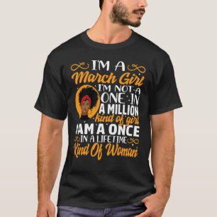 Jag är en marsflicka, jag är inte en av en miljon t shirt