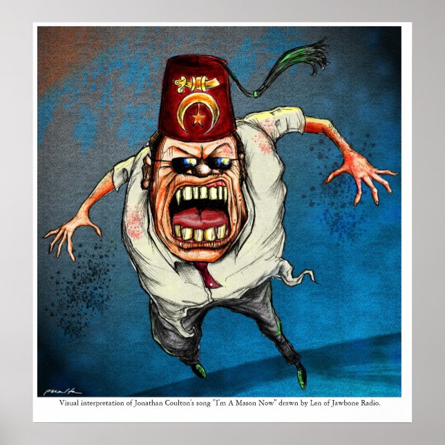 Jag är en Mason nu Poster (Framsidan)